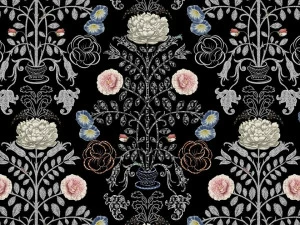 Equipo DRT Ткань с цветочными мотивами Sarabande 21110