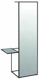 Cappellini Напольное зеркало с полкой  Wk_c