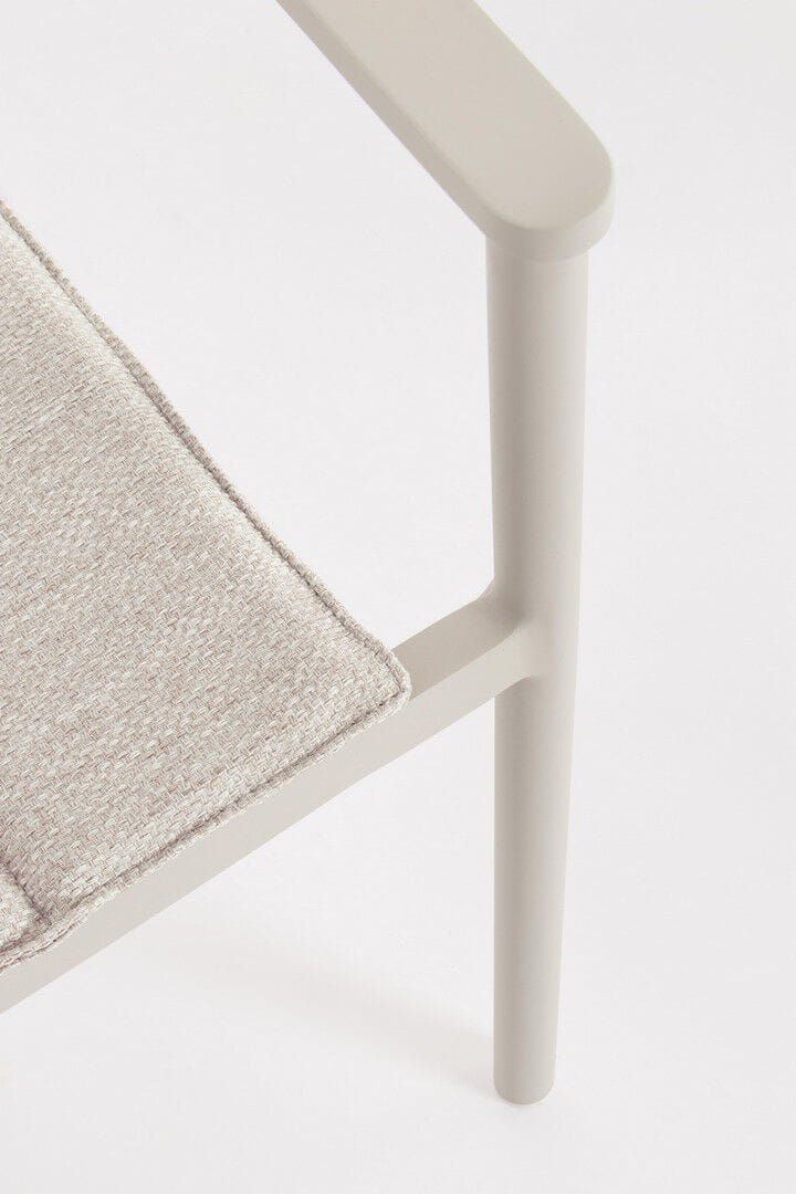 Штабелируемый алюминиевый стул с мягким сиденьем BIZZOTTO ROPERY ARCH-00065871 - Вид №2