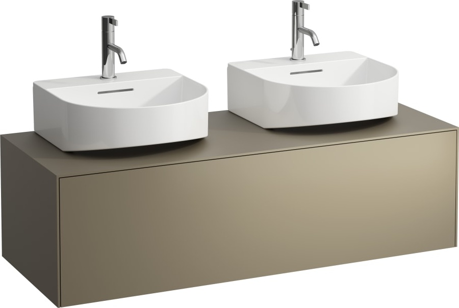 H4054540340401 Шкафчик, 1 ящик, совместим с мини-раковиной 816341, с отверстиями слева и справа LAUFEN PRO - Вид №2