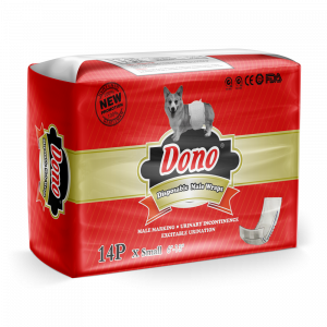 ПР0046993 Пояса Male Pet Diaper одноразовые впитывающие для кобелей размер XS, 14шт Dono