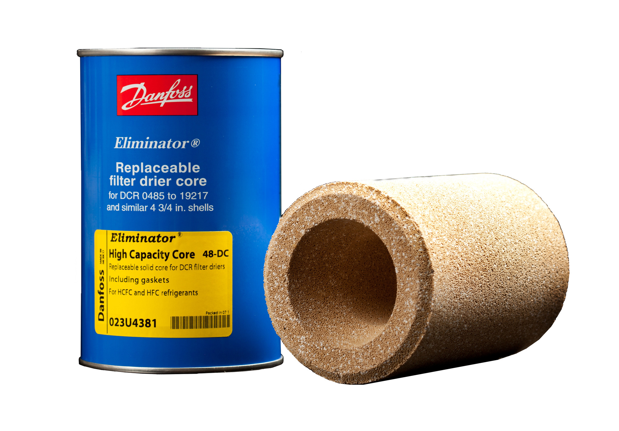 Danfoss Сменные сердечники-вставки для разборных фильтров DCR Eliminator 48-DA Вставка фильтра 023U5381  - Вид №6