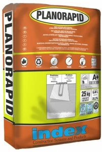 INDEX Быстро схватывающийся и высыхающий самовыравнивающийся продукт Planorapid