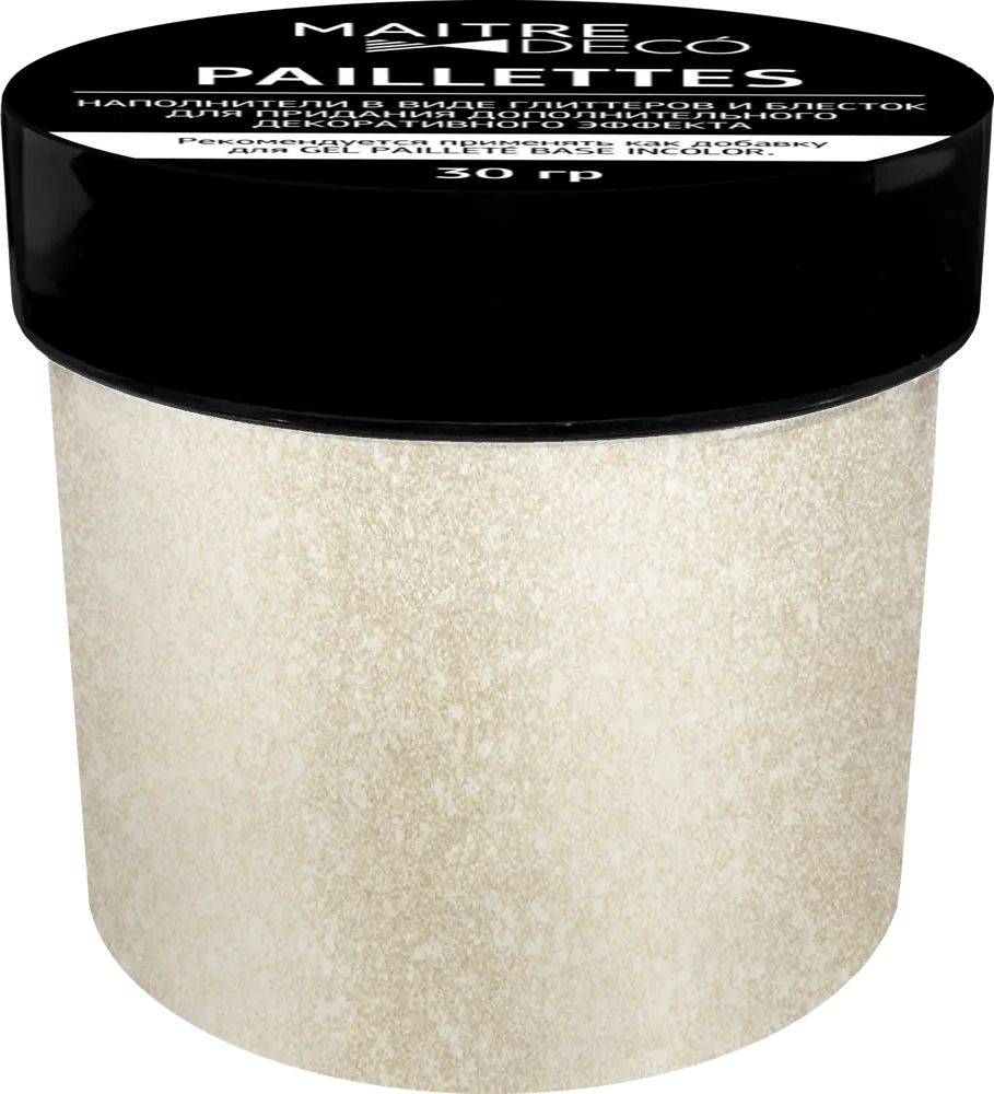 MAITRE DECO Paillettes Or - Золотой глиттер для декоративных покрытий 30 г 82891164