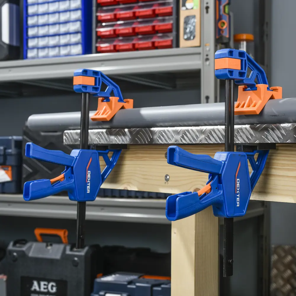 Набор струбцин Dexter 150 мм, 2 шт., угловые насадки STLM-2056208 - Вид №11