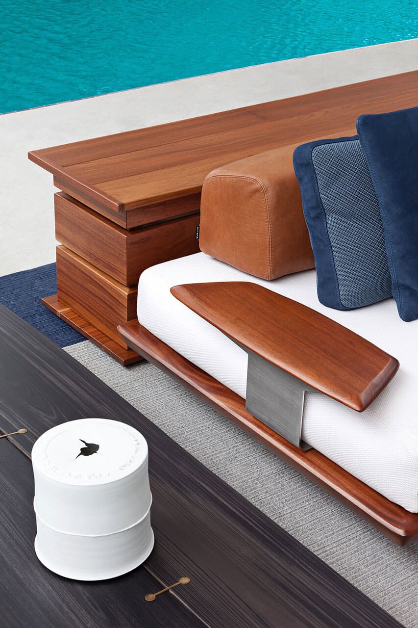 Мебель для садового контейнера из красного дерева Exteta Caprera ARCH-00111468 - Вид №6