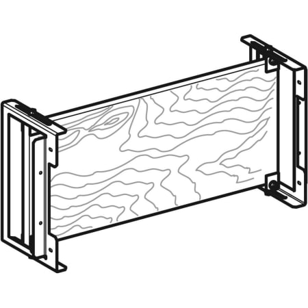 111.788.00.1 Опорная площадка Geberit Duofix универсальная, для скрытого монтажа Geberit  - Вид №1