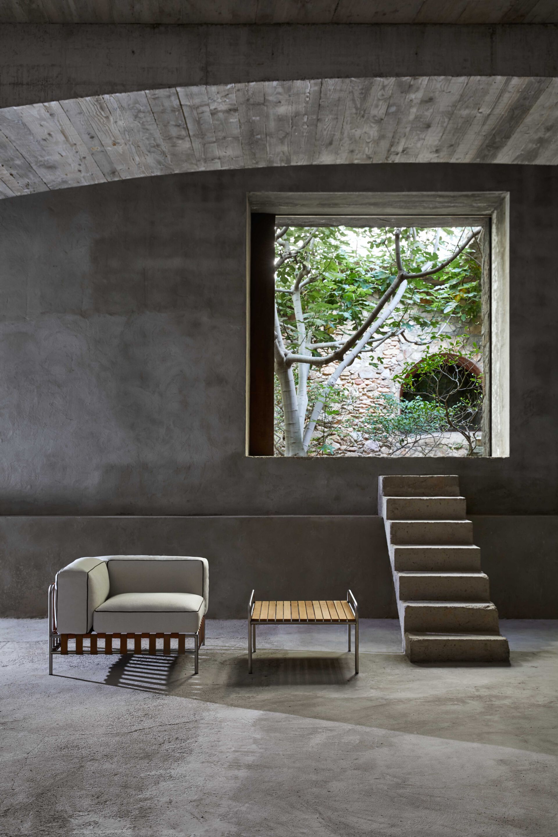 Высокий квадратный журнальный столик GANDIABLASCO Onsen ARCH-00079368 - Вид №4