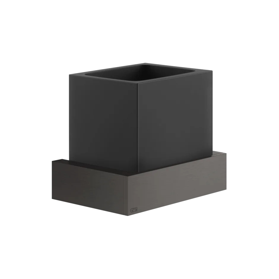 Держатель стакана 20808 707 Gessi Inverso ЧЕРНЫЙ МЕТАЛЛ BR. PVD 20808707