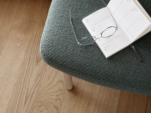 Деревянная мягкая подставка для ног