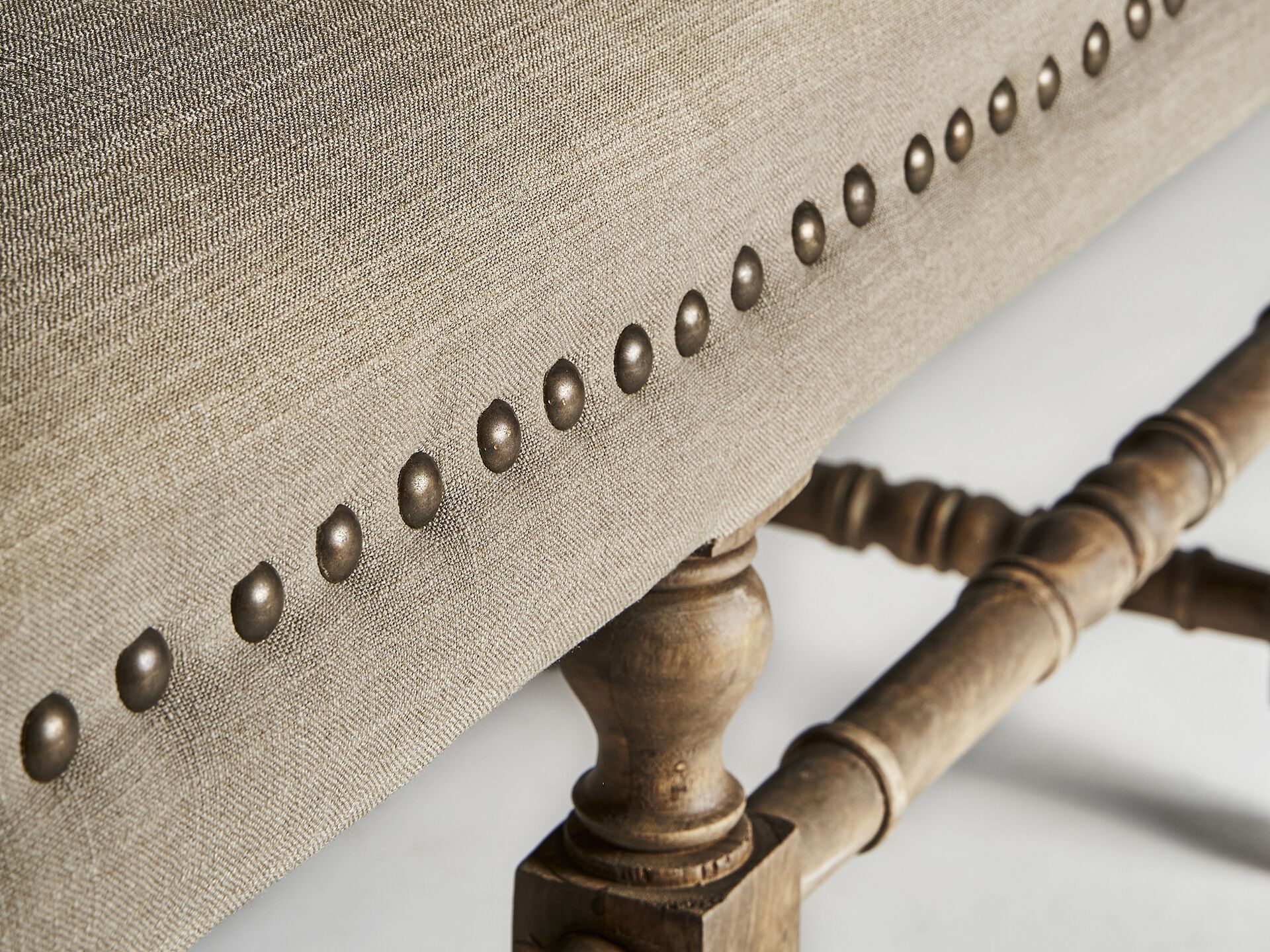 Мягкая скамейка из манго Vical Home WANGEN ARCH-00138980