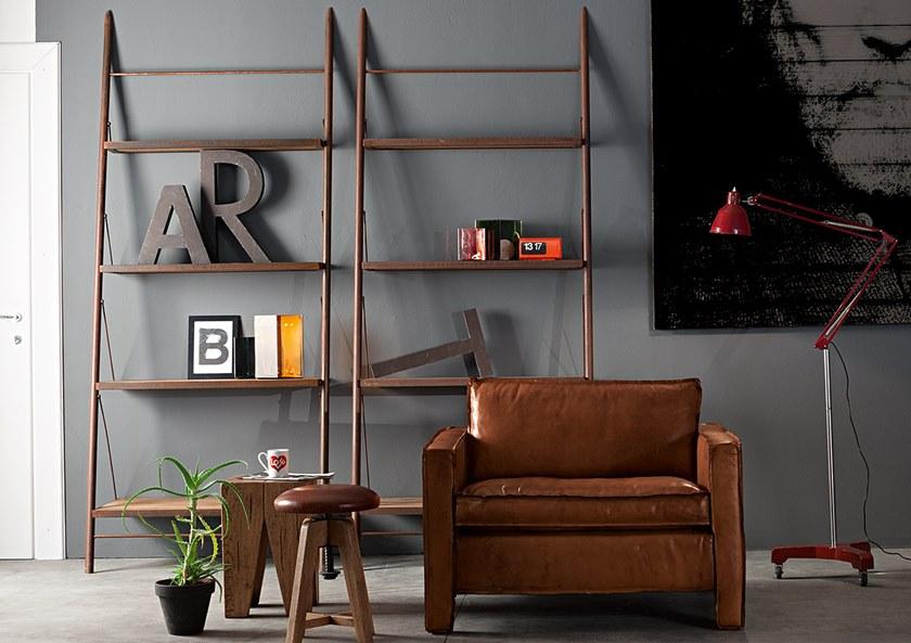 Devina Nais Настенный книжный шкаф из массива дерева sun-id-1409386 - Вид №2