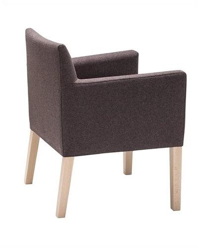 Andreu World Стул с обивкой и подлокотниками Anna Bu1405 - Вид №2