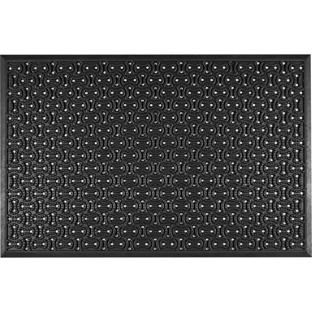Коврик Inspire для улицы резина LAGES 60x90 см цвет черный 85077882 STLM-2176911 