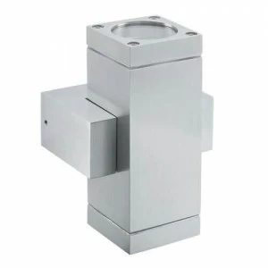 Уличный настенный светильник 14х8,5х10 см серебряный Cubi 70163 PAULMANN CUBI 00-3895902 Серебро