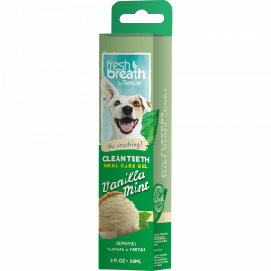 ПР0044795 Гель для чистки зубов с ванилью и мятой для собак, 59 мл TROPICLEAN