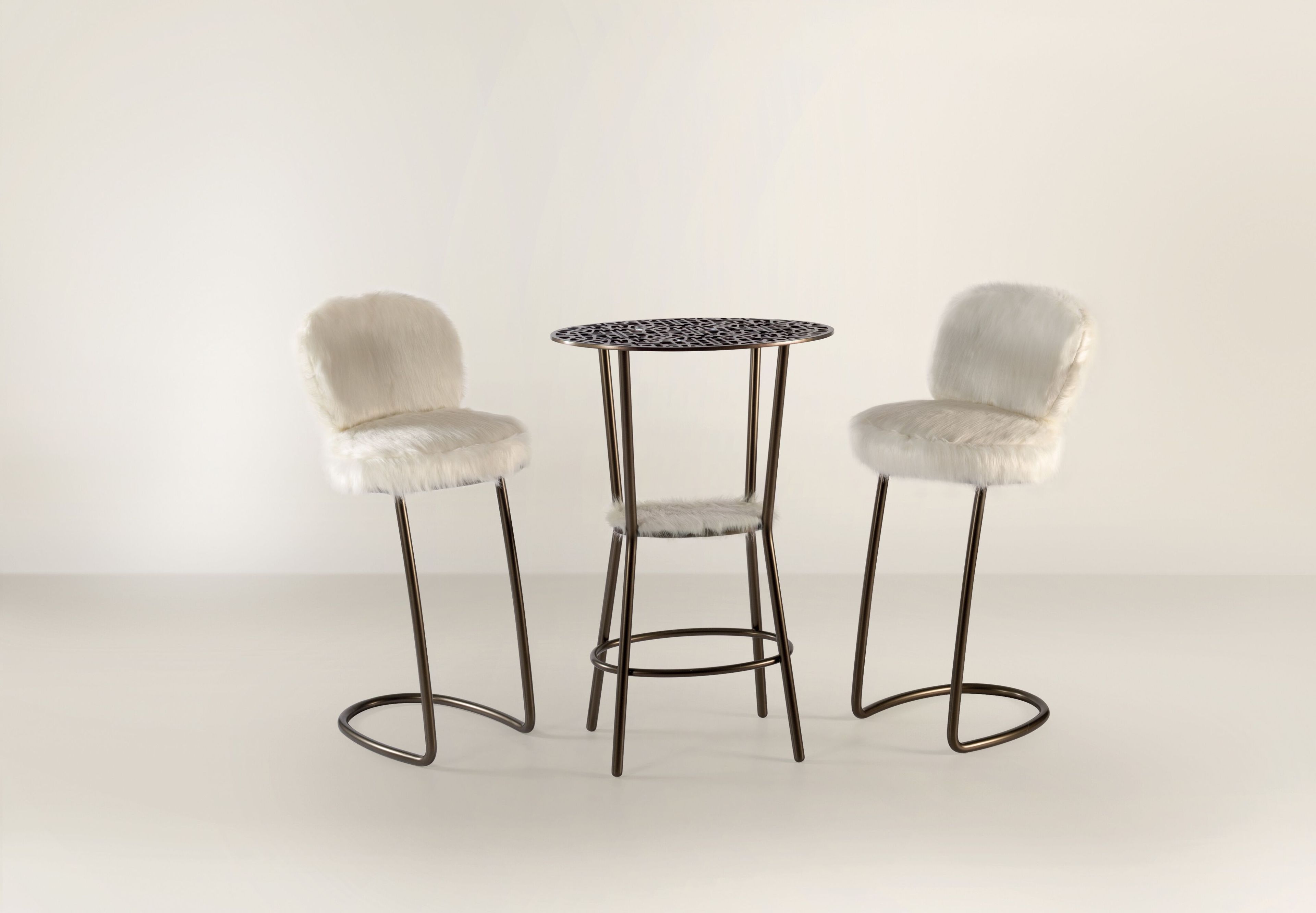 Консольный стул с мягким сиденьем Galbiati Exclusive Interiors ARCH-00135184 - Вид №1