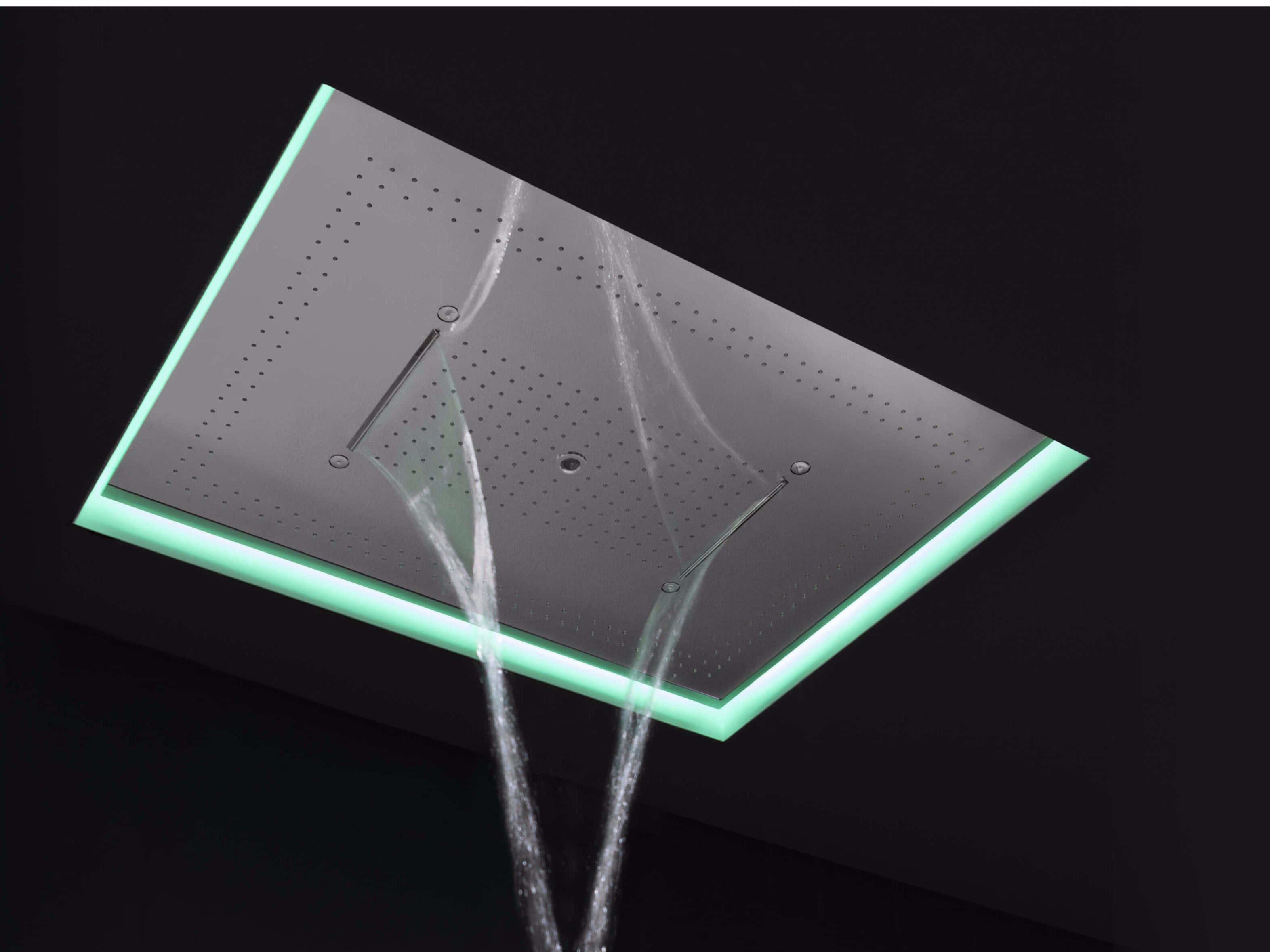 Светодиодная потолочная насадка для душа с водопадом из нержавеющей стали Antoniolupi METEO_XXL ARCH-00040576