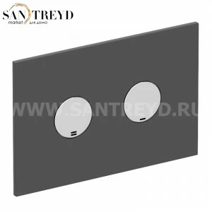 PL03SK Кнопка слива для инсталляции Globo 21 см цвет Дымчатый Globo ACCESSORIES Италия