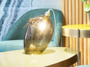 Siru Светодиодная настольная лампа прямого света из муранского стекла Lagoon