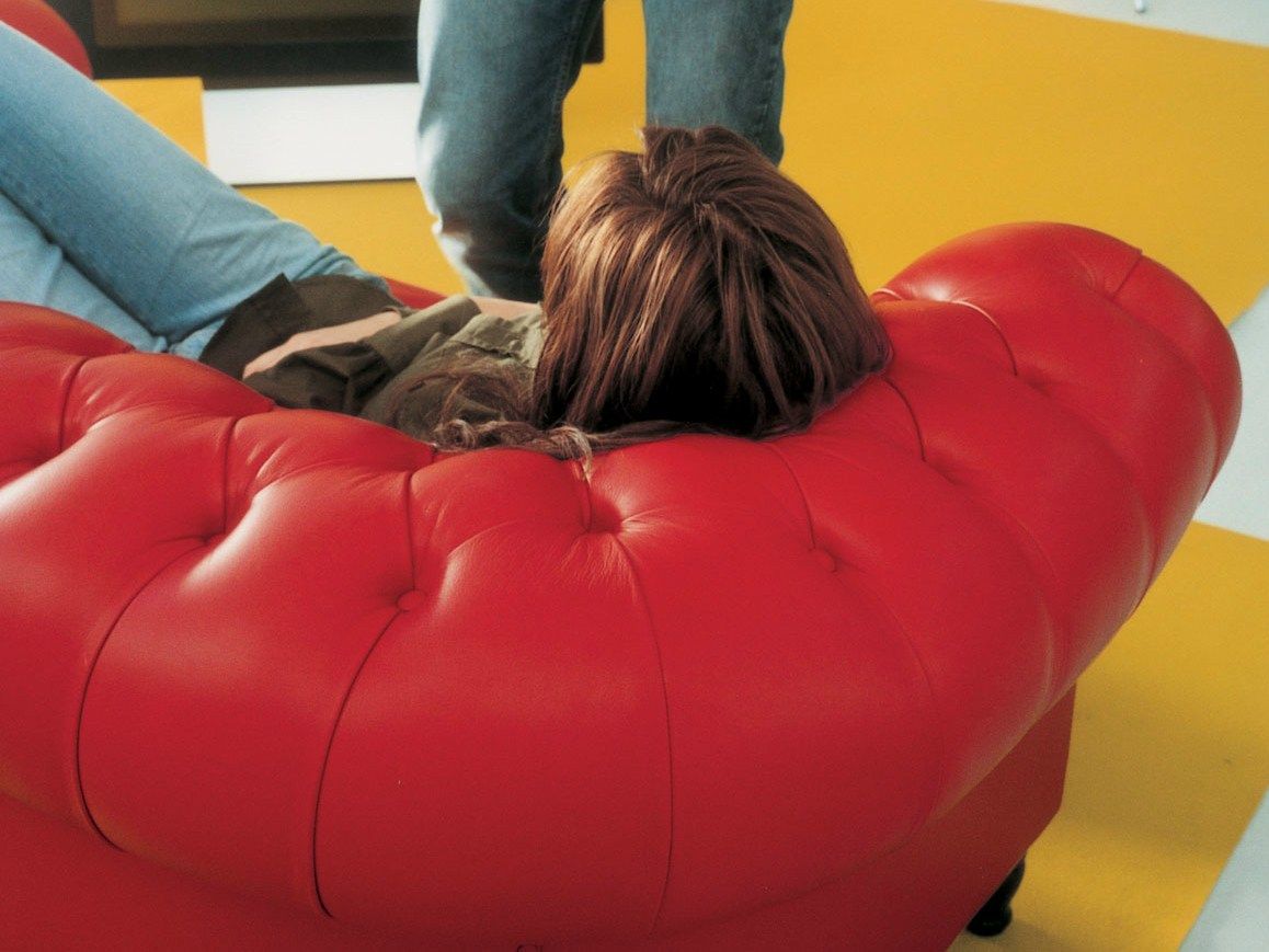 Капитонный диван Poltrona Frau коллекция - диваны и кресла ARCH-00023282 - Вид №2