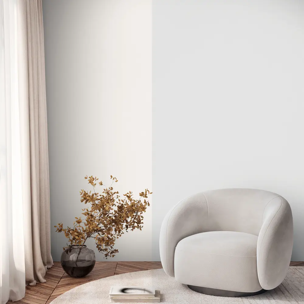 WALLSECRET Decorium: Флизелиновые обои молочного оттенка для стильного интерьера 89366704 STLM-0811633 - Вид №5