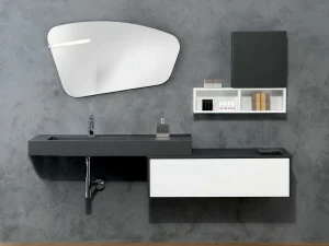 Mobiltesino Тумба под умывальник, лакированная Velvet