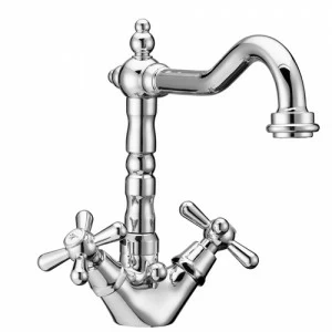 10031 Монокомандный смеситель для раковины с автоматическим донным клапаном EFFEPI RUBINETTERIE Erice