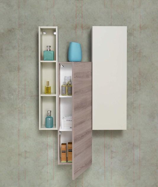 Mobiltesino Отдельная лакированная тумба под умывальник с зеркалом Fly sun-id-1453977 - Вид №2