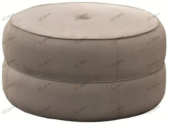 Capital Collection Круглый кожаный пуф sun-id-1423137