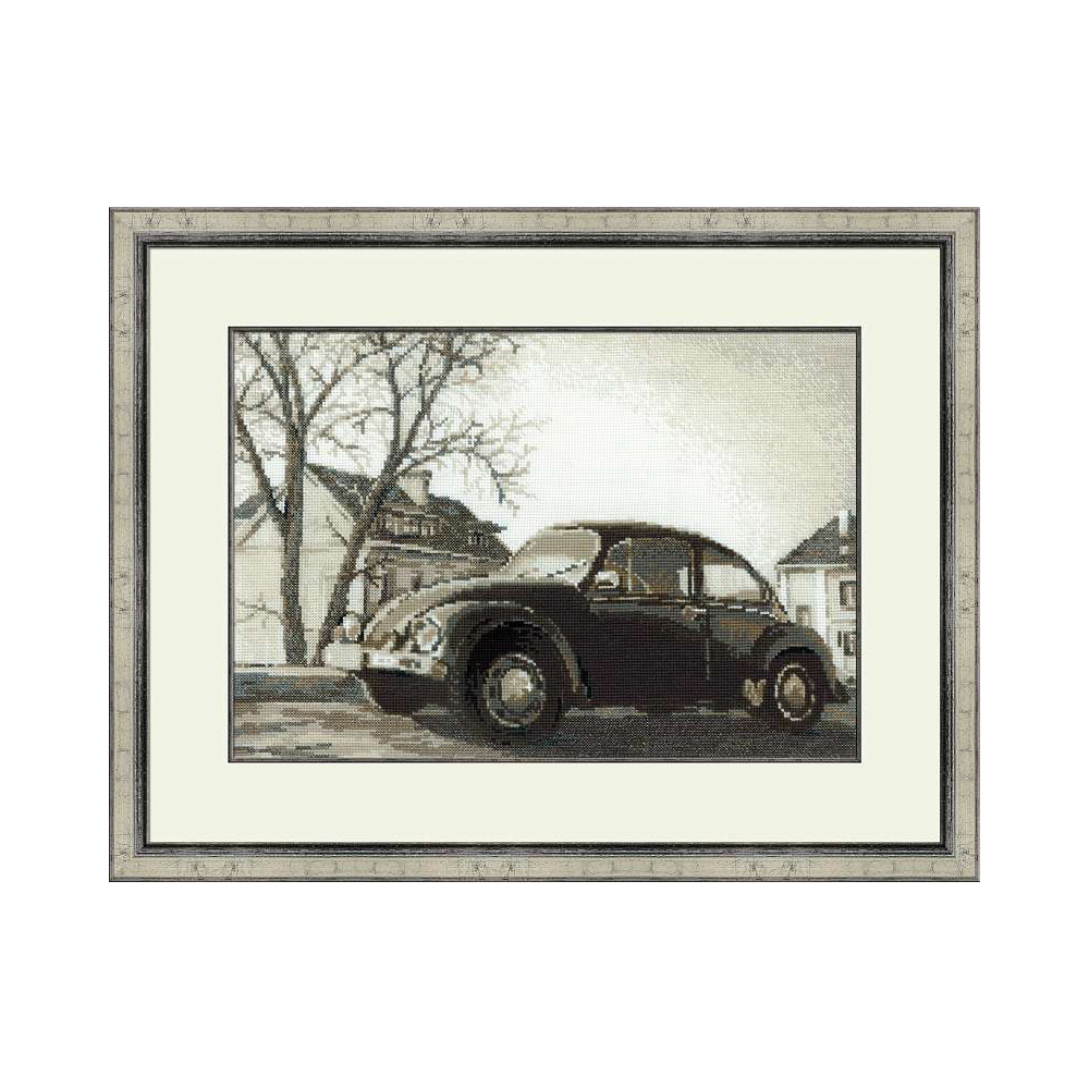 1177 Набор для вышивания Старая фотография. Жук 26 х 38 см RIOLIS Сотвори Сама 