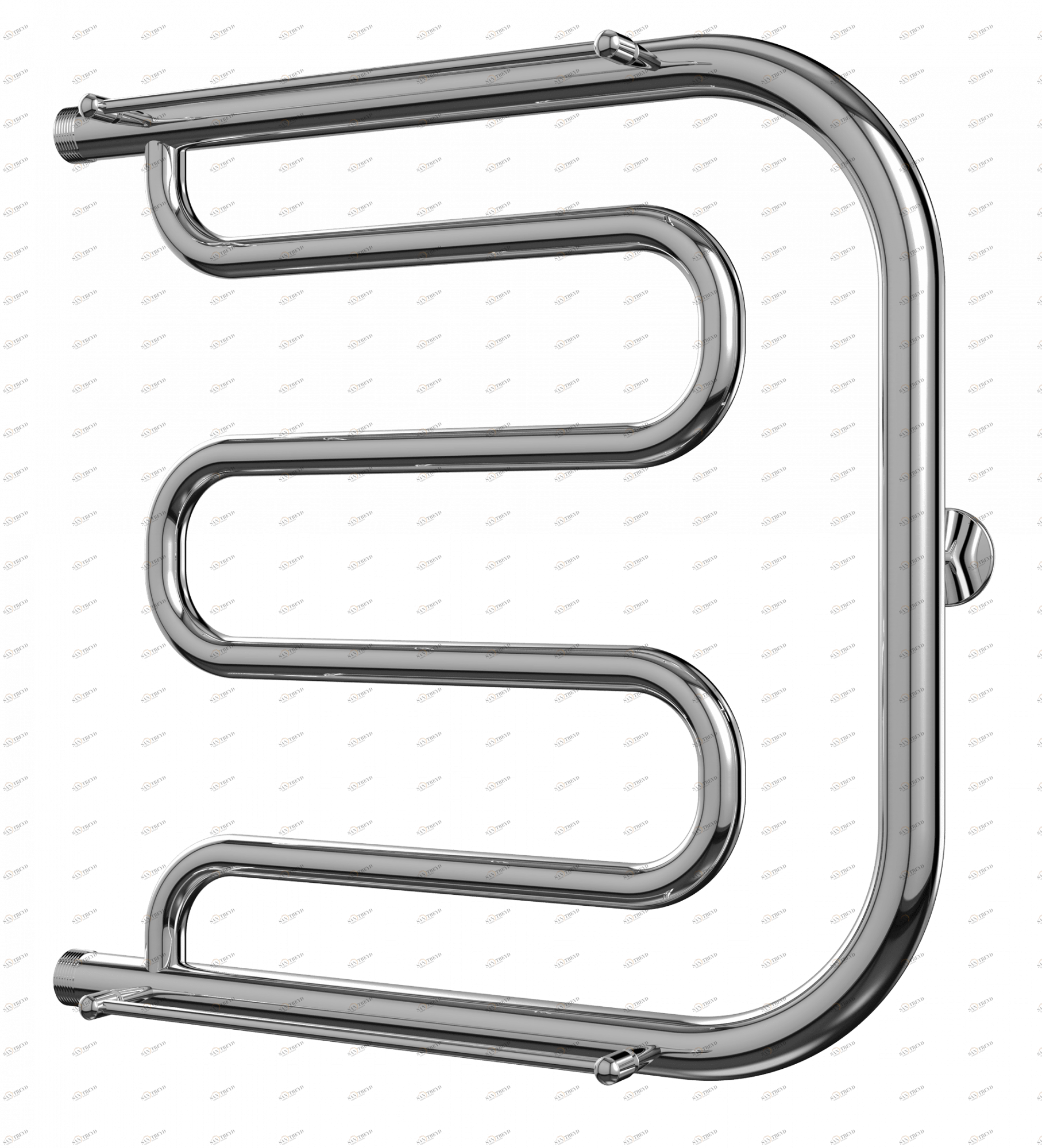 4620768881046 ЭКОНОМ Фокстрот БШ 500х600 Полотенцесушитель TERMINUS Нержавеющая сталь