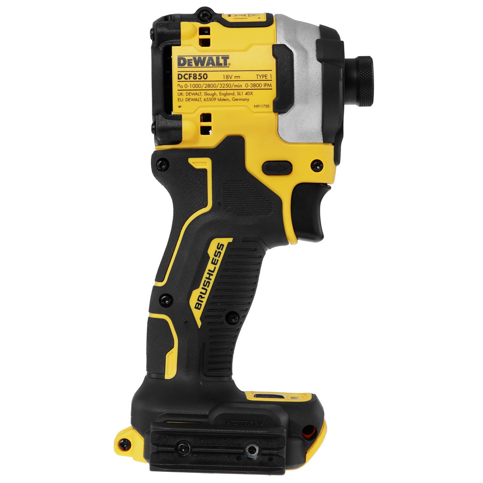 Винтоверт DeWalt DCF850N-XJ FLEXVOLТ 18/54V , Без ЗУ, Без АКБ 9015812 STDN-0059248 - Вид №1