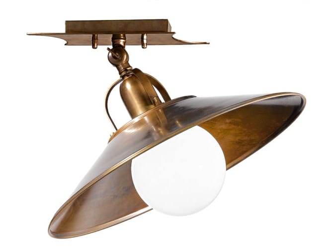 Регулируемая латунная светодиодная потолочная лампа Cremasco Illuminazione Венецианская традиция ARCH-00116211 - Вид №1