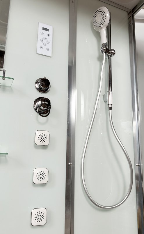 ЕМ4511 L с гидромассажем (гм.) Душевая кабина DETO Серия EM V1215 - Вид №12