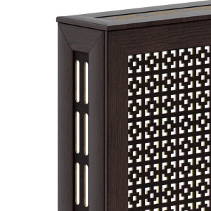 Экран для радиатора 60х60 см Дамаско венге STELLA STSR-1152