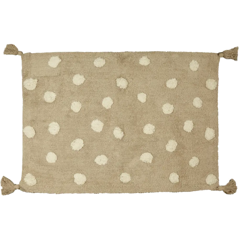 Коврик Inspire декоративный хлопок MUACO 60x90 см цвет бежевый 85077945 STLM-2153852 