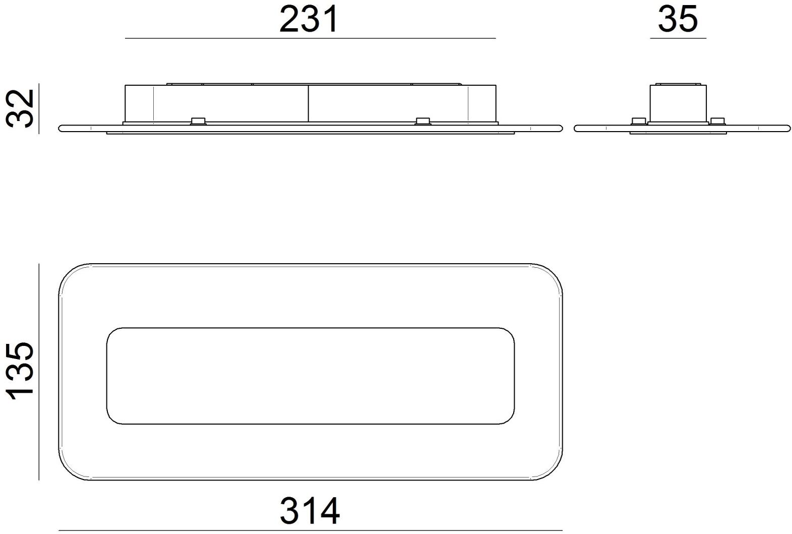 Linea Light Group Светодиодный настенный светильник из стали и стекла Antille sun-id-1483922 - Вид №3