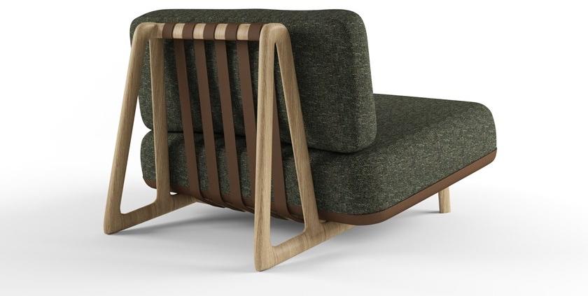 Alias Кресло с мягкой обивкой Trigono D10 - Вид №1