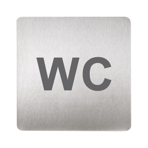 95444 Табличка - туалет SANELA