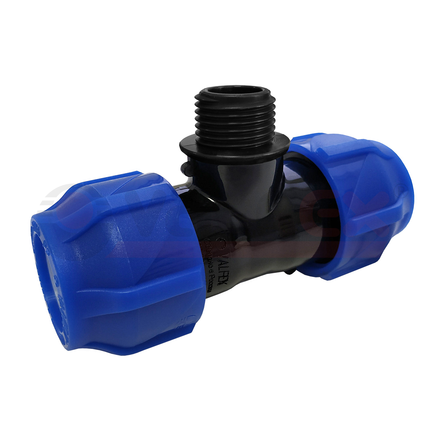 1210026311263 Valfex Тройник компрессионный переходной с наружной резьбой 