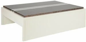 Stylish Club Низкий прямоугольный журнальный столик из фанерованной древесины Kensington Scf.k03