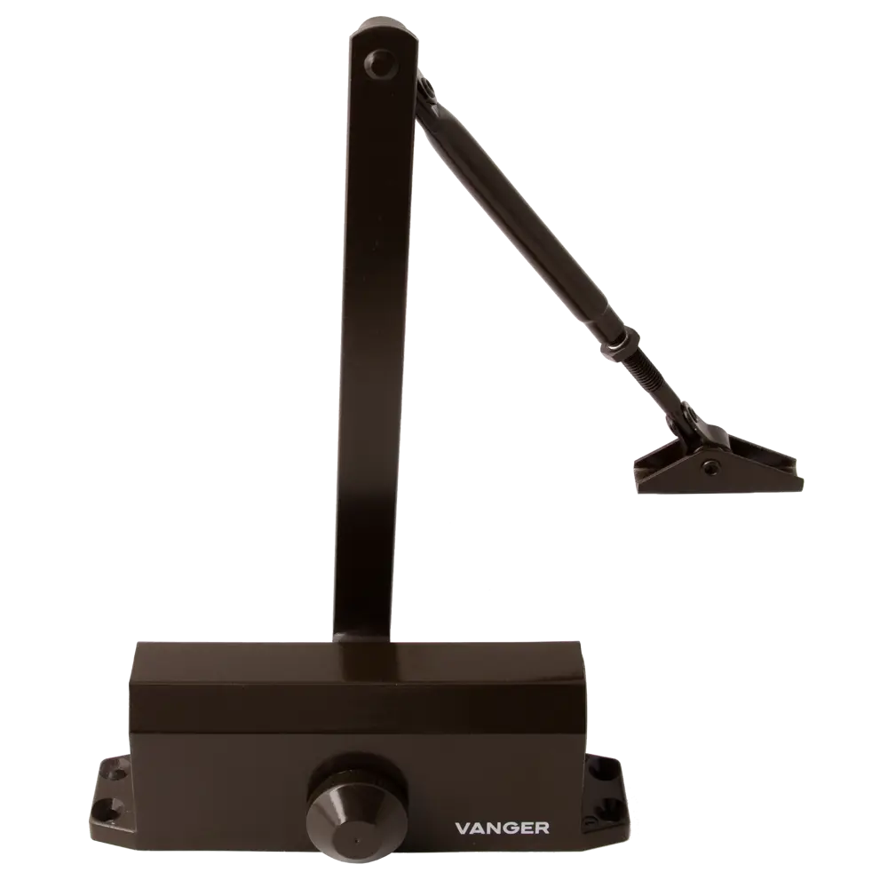 Доводчик дверной Vanger DC-85-BR, до 85 кг, цвет коричневый STLM-2064226