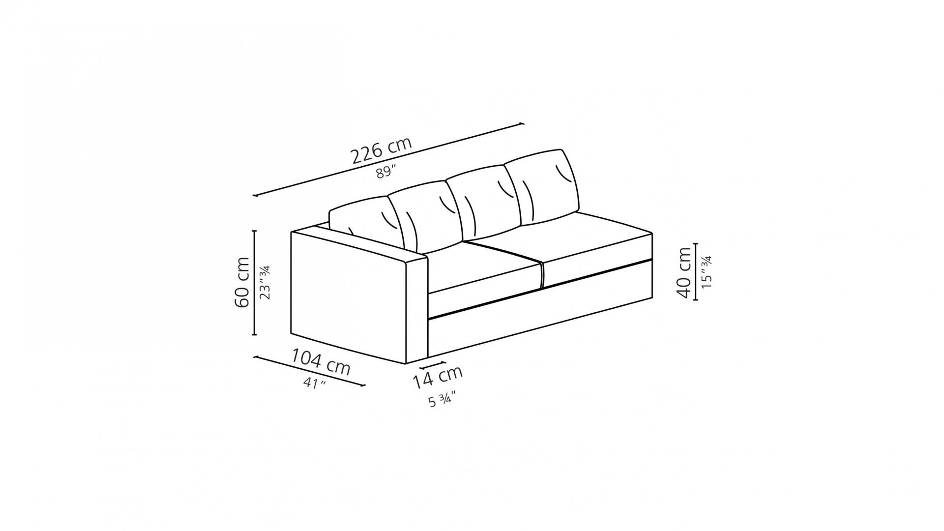 Съемный диван из ткани Casamilano Pillopipe Evo ARCH-00095899 - Вид №17