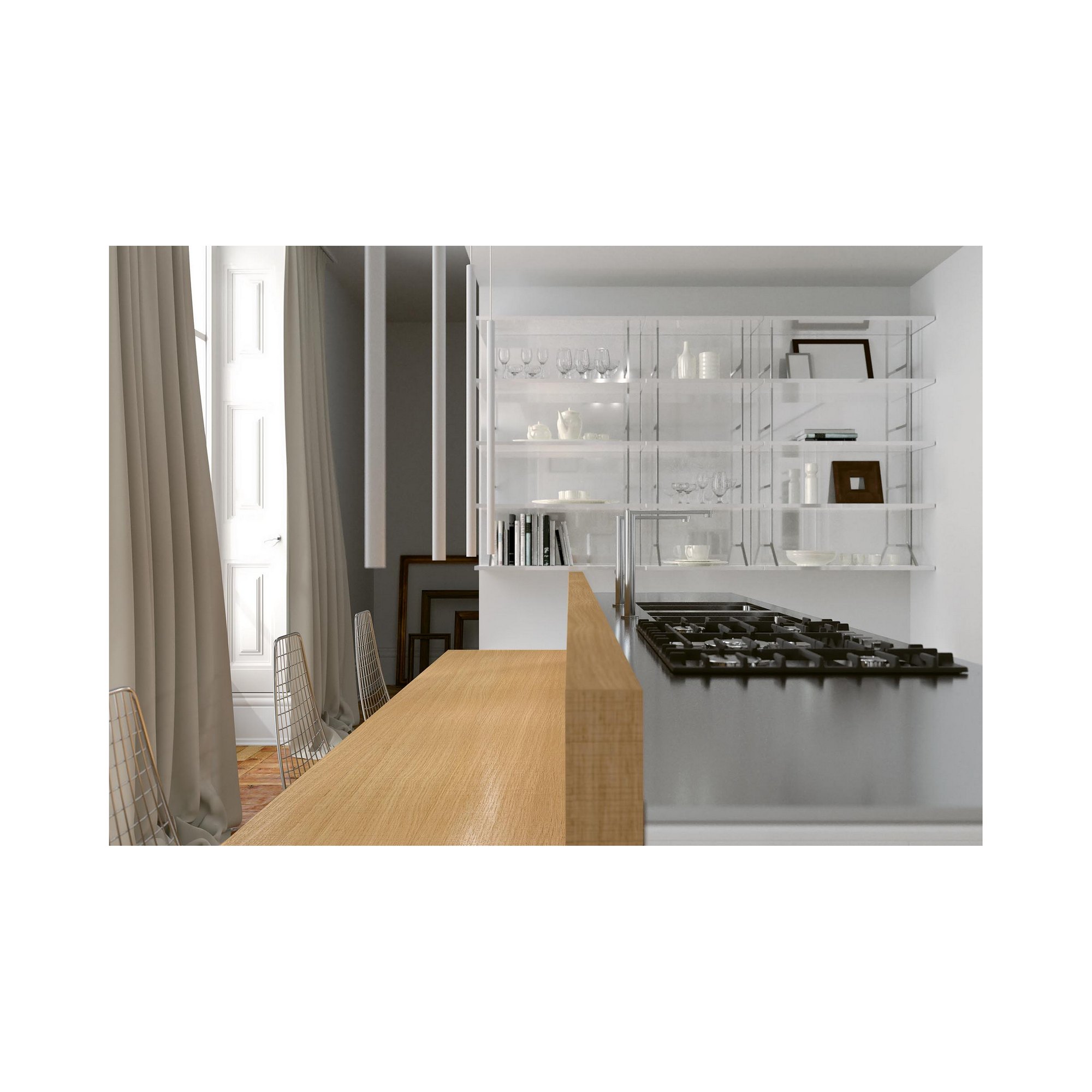 Композиция кухонной мебели / Noblesse Oblige Aster cucine sun-id-375137 - Вид №3