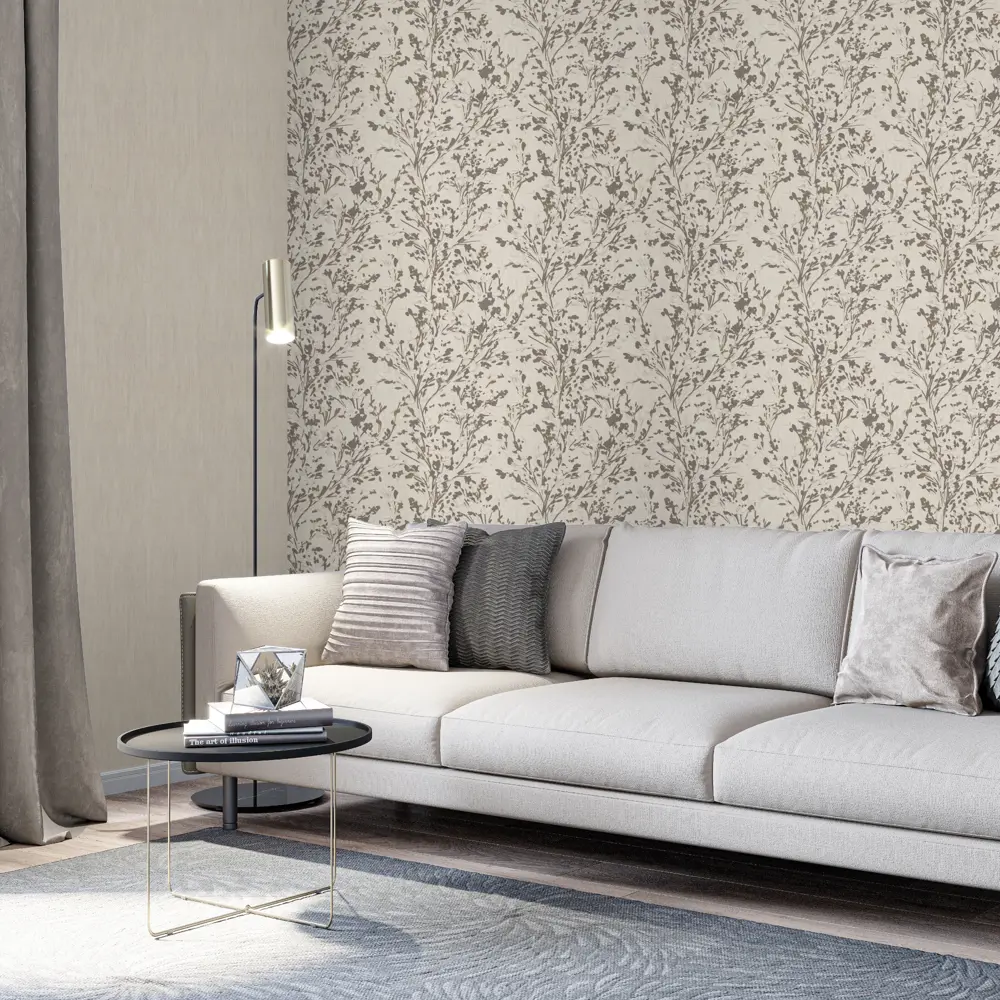 Обои флизелиновые Палитра Champagne светло-бежевые 1.06 м PL71633-22 85947798 STLM-2169809 - Вид №3