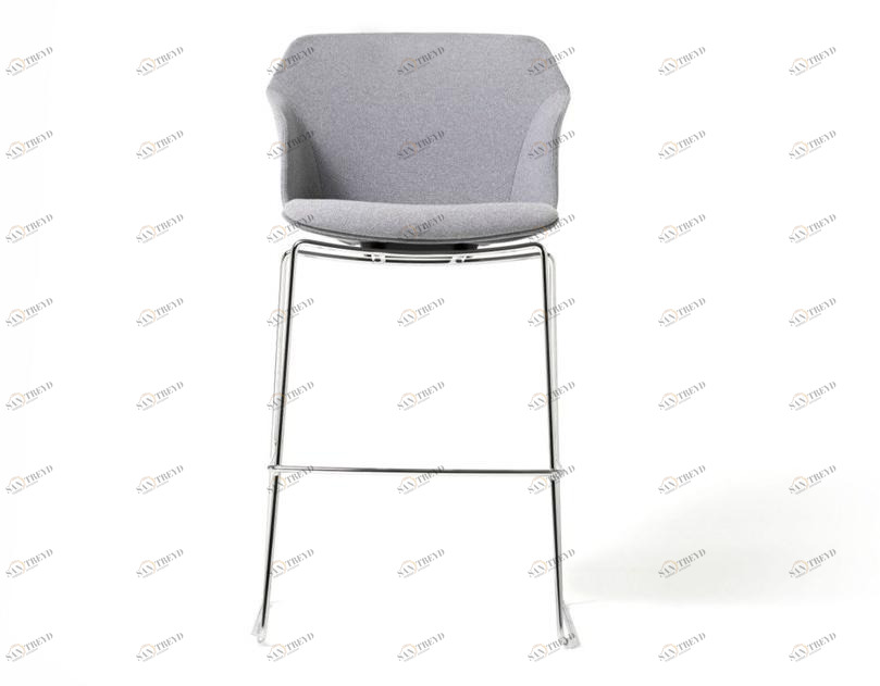 Diemme Высокий табурет из саночной ткани с подставкой для ног Clop sun-id-1459337