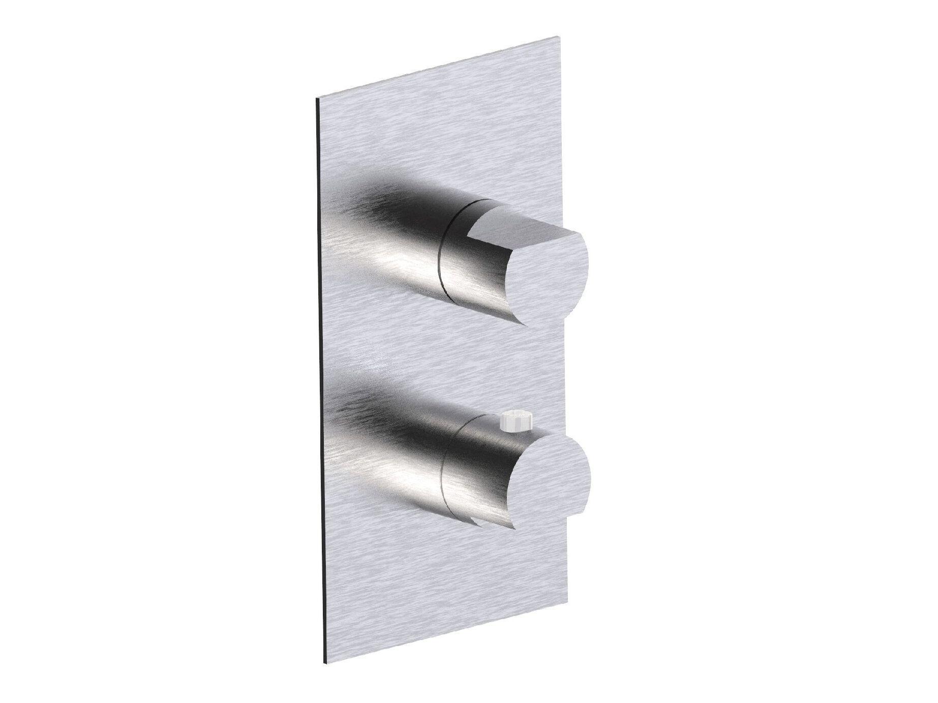 Термостатический смеситель для душа из нержавеющей стали с переключателем Rubinetterie Frattini Borgia ARCH-00040178