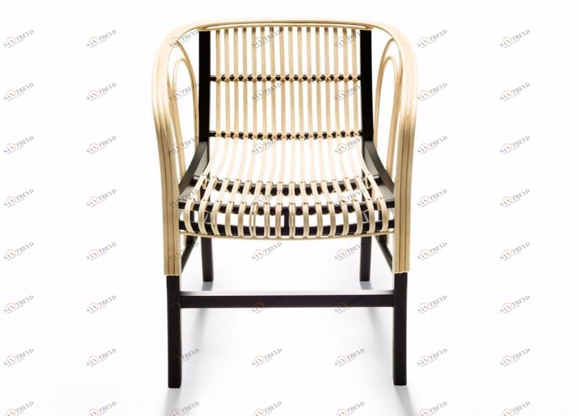 DE PADOVA Плетеный стул с подлокотниками sun-id-1489844