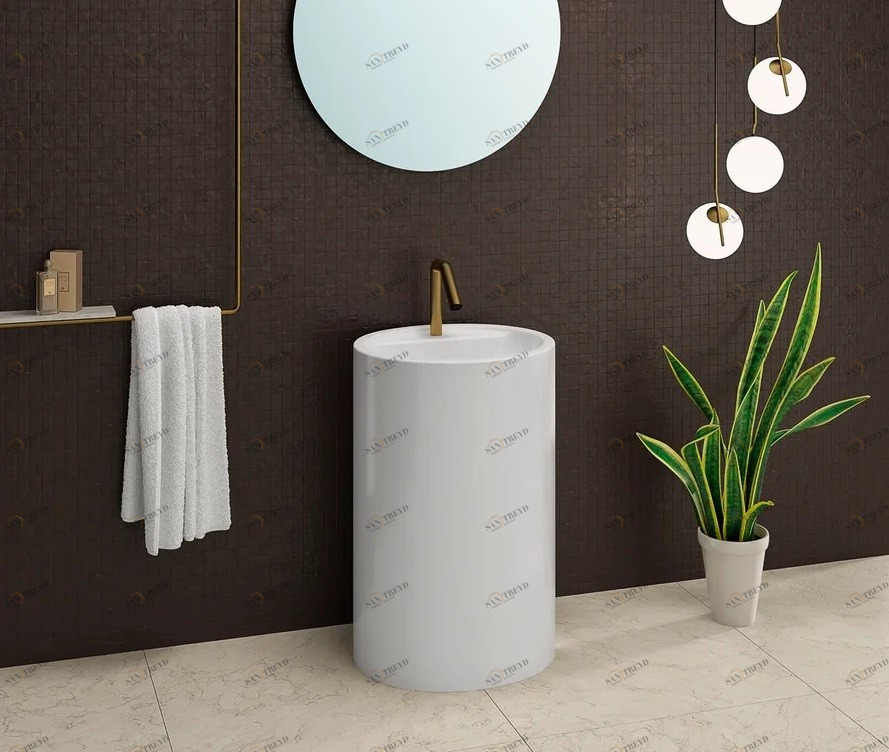 00928 Напольная раковина стоящая овальная Kolpa-San Petra